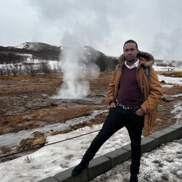 Mohamed Aden in Iceland