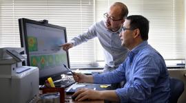 Professor Oliver Gao and Shuai Pan study air quality in Houston TX related to automobile emissions.